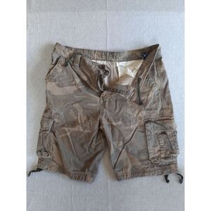 Must‎ Way Men 34 Comou Military Green Paratrooper Style Cargo Short Pure Cotton